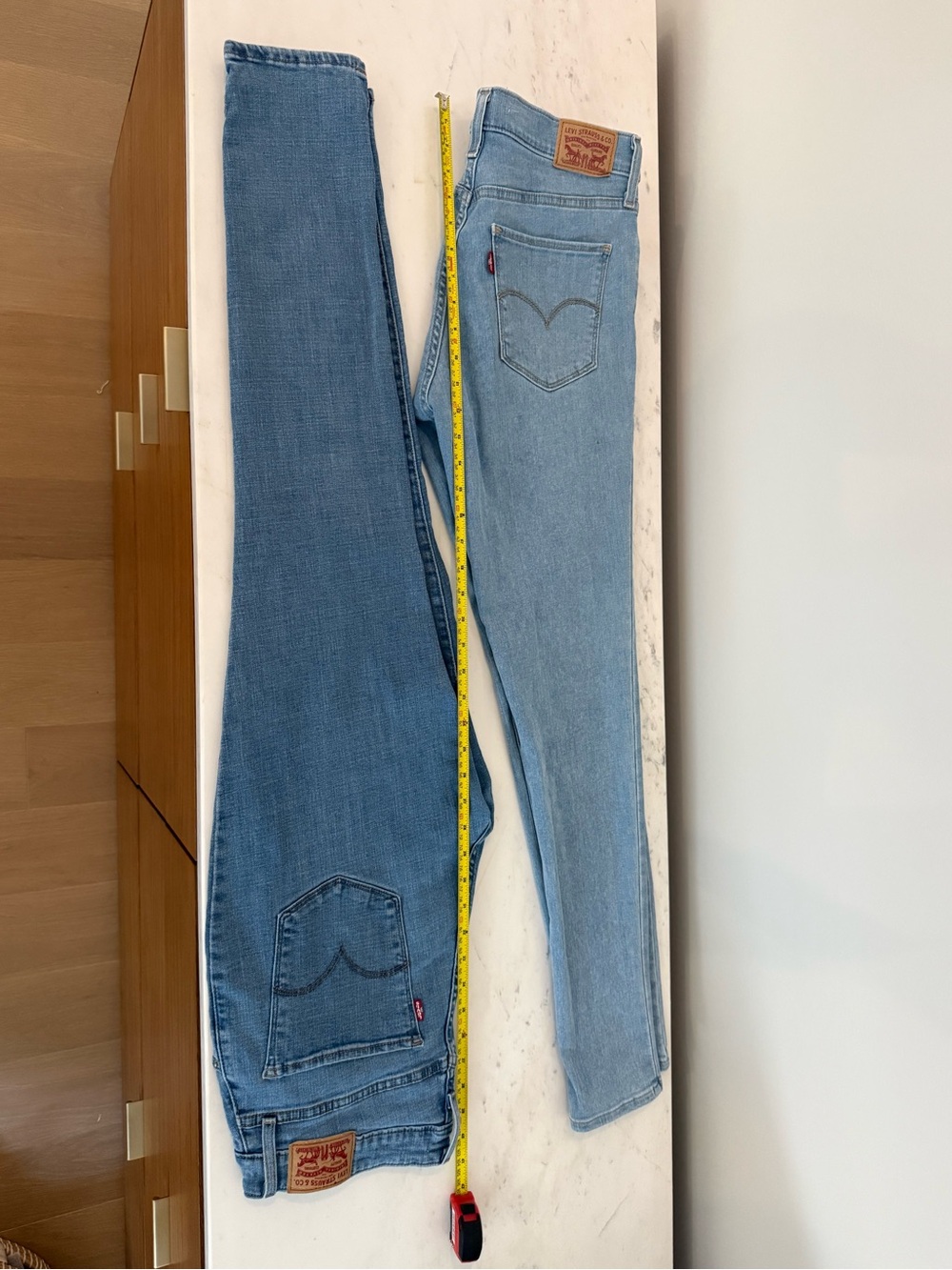 Levi's Blue Skinny Jeans Set